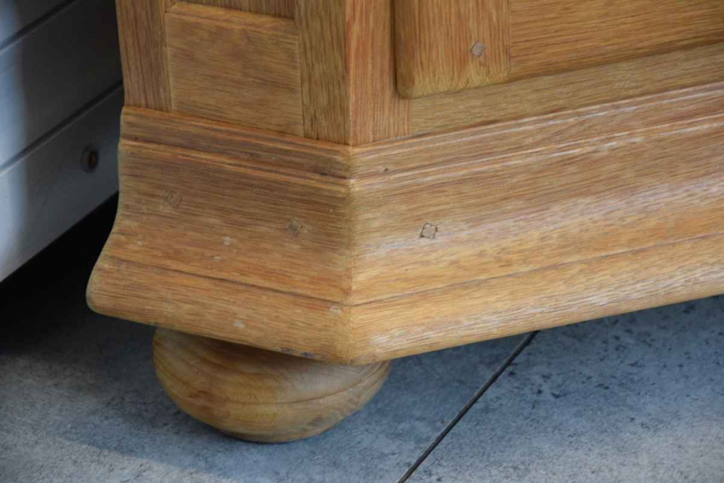 witryna narożna z drewna dębowego - jak nowa Olsztyn - zdjęcie 6