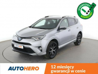 Toyota RAV-4 LED, półskóra kamera i czujniki parkowania el. klapa