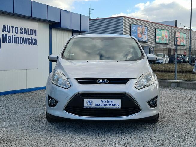 Ford C-Max 1.6 TDCi Klimatyzacja PDC Tempomat Halogeny Komputer Alu Wągrowiec - zdjęcie 5