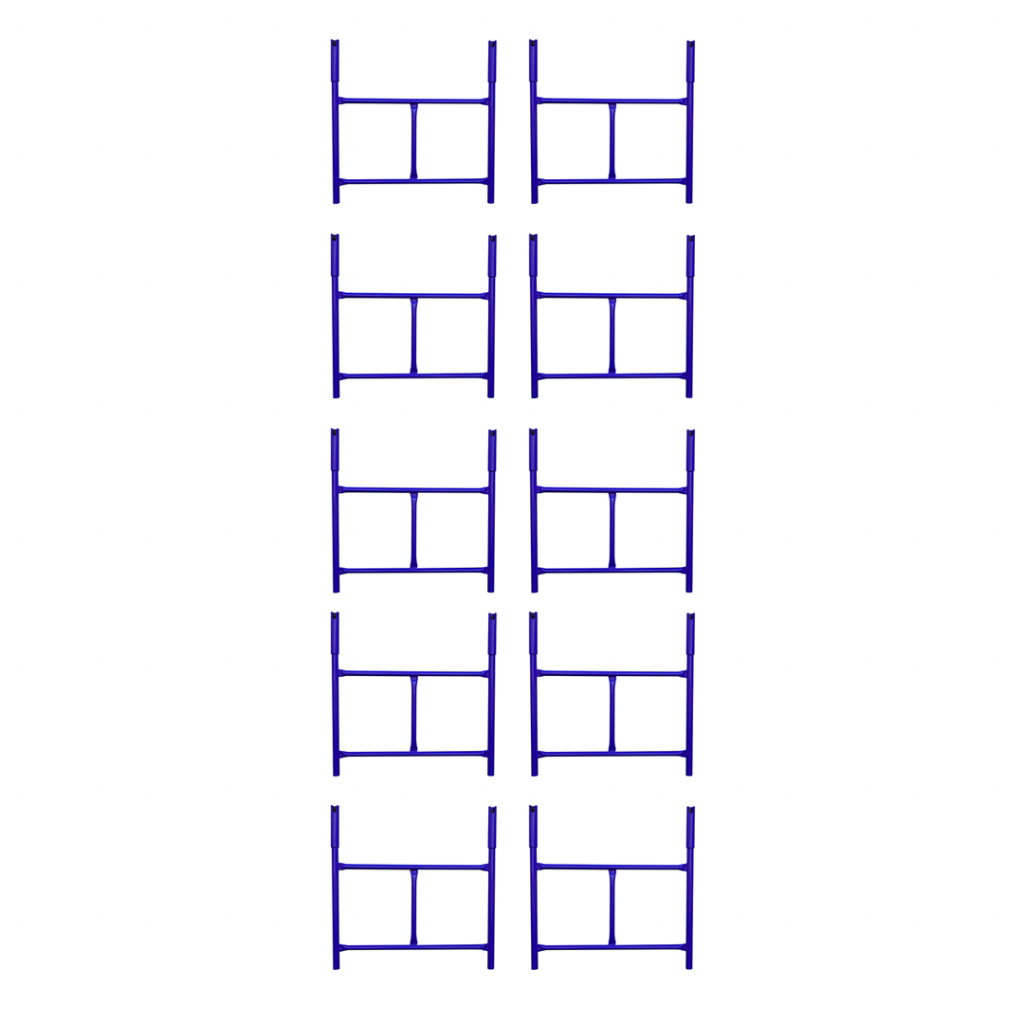 10 ram rusztowania warszawskiego malowane Zamość - zdjęcie 1
