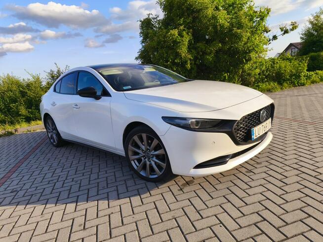 Mazda 3 MAZDA 3 Automat 2.0 M-Hybrid Led Radary Kamera Biała Świdnik - zdjęcie 4