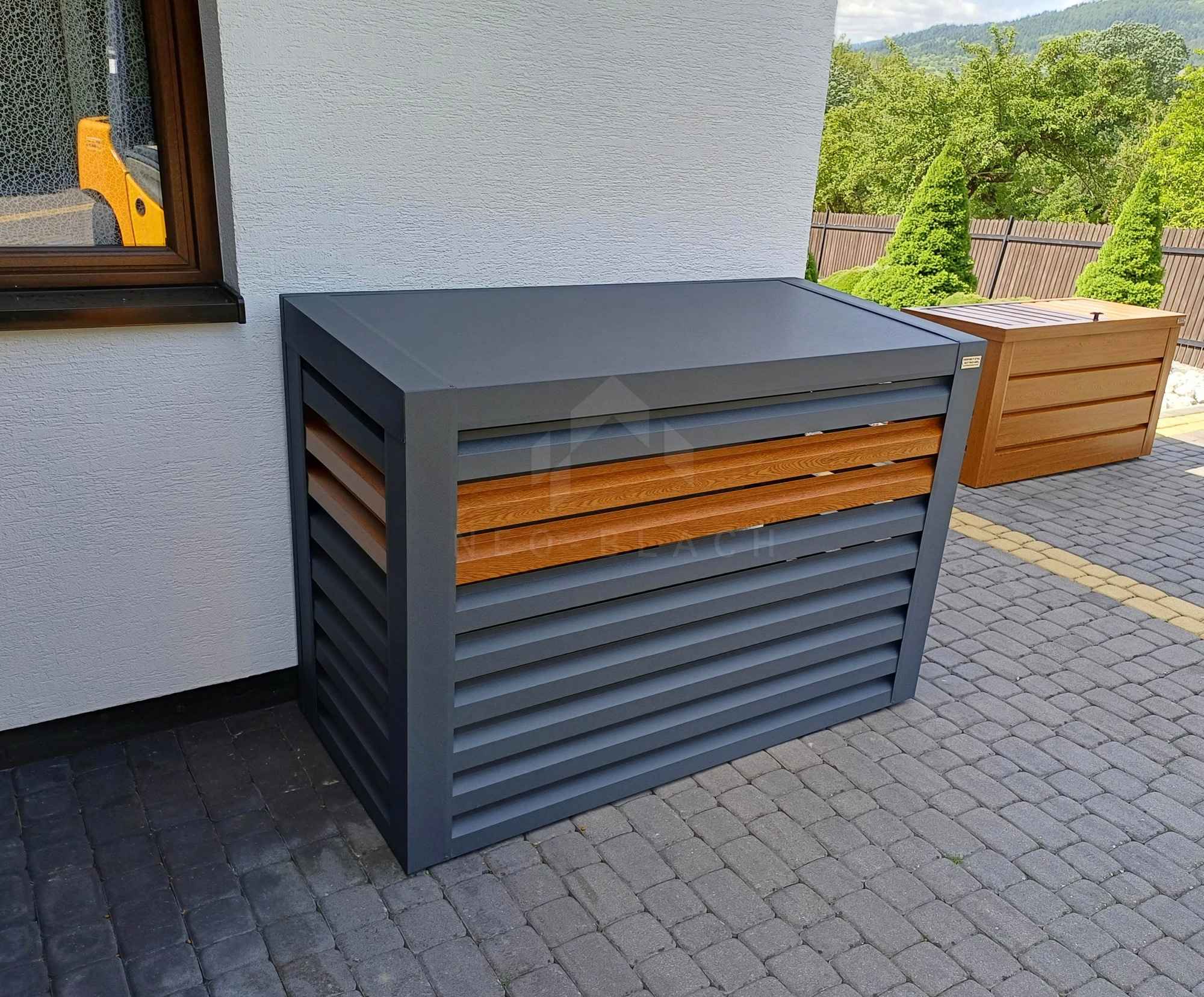 Osłona klimatyzatora - pompy ciepła 130x50x110 cm   NB240 Zgorzelec - zdjęcie 6