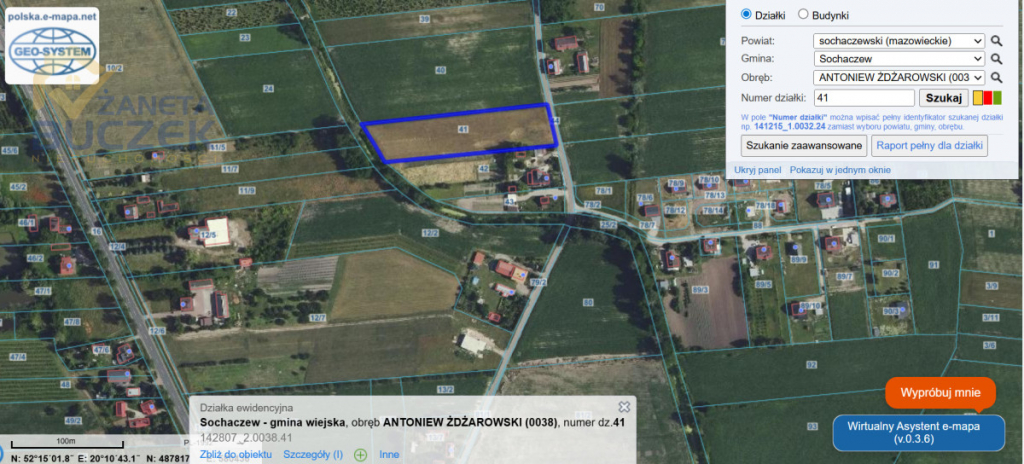 Sprzedam działkę w Antoniewie Żdżarowym Antoniew - zdjęcie 6