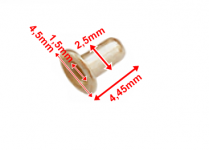 Przelotki do drutu miedziowane 500 sztuk Tulejki do ramek Przelotka Jaśliska - zdjęcie 2