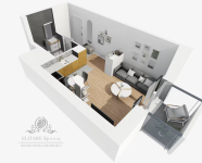 Mieszkanie 25,61m2 + balkon,1 pok. obok, nowe/ Dworca Główengo Wrocław - zdjęcie 11