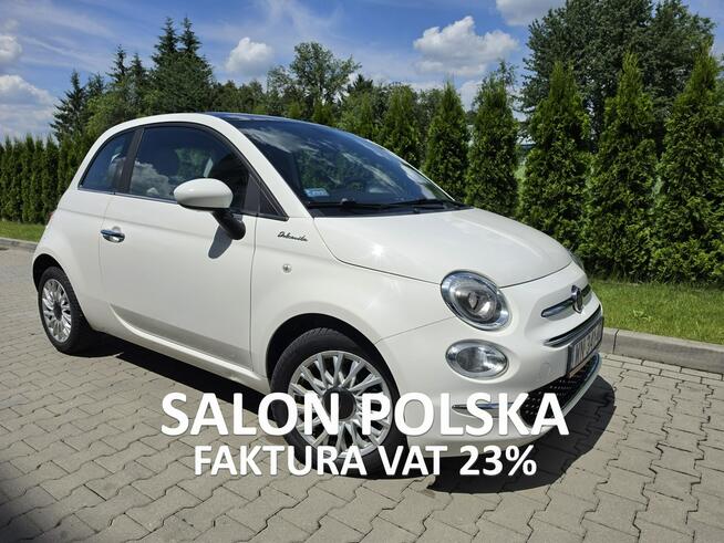 Fiat 500 Fvat/Krajowy/Dolcevita/Bezwypadkowy/Panorama Balice - zdjęcie 1