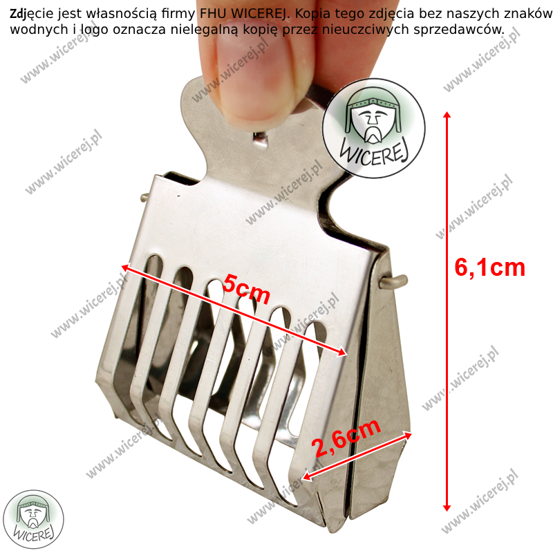 Chwytak do matek pszczelich nierdzewny, Chwytacz do matki pszczelej Jaśliska - zdjęcie 1