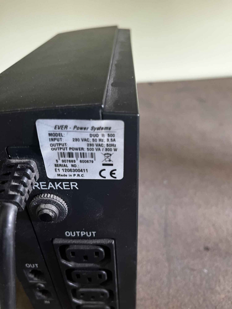 Sprzedam zasilacz EVER Power System DUO II 500 Nowa Huta - zdjęcie 2