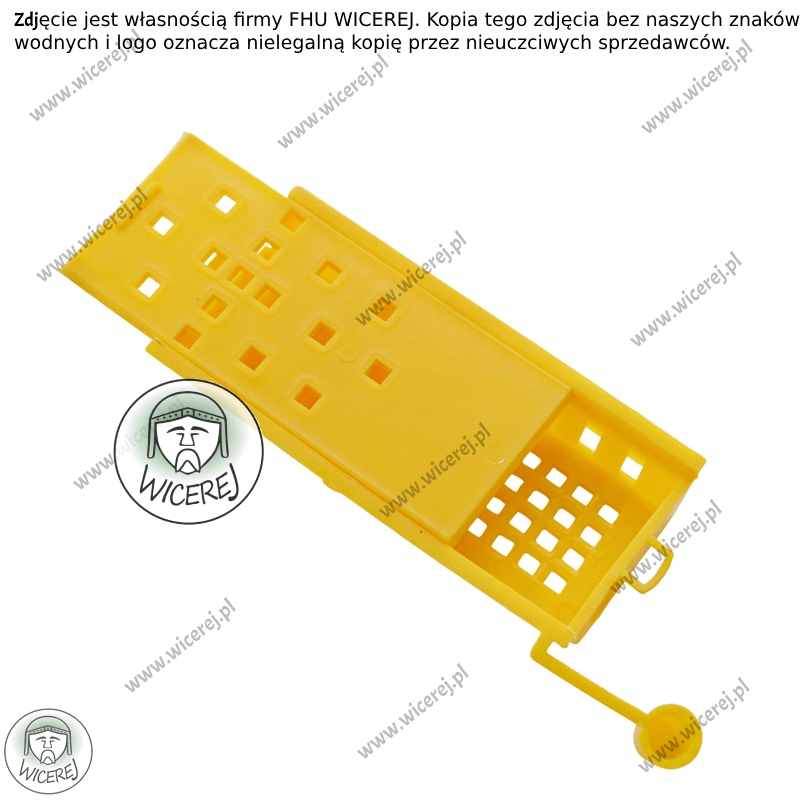 Klateczka na matkę pszczelą transportowa z korkiem Jaśliska - zdjęcie 6