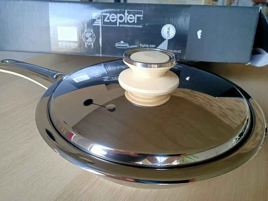 ZEPTER - NOWA patelnia URA z pokrywką naczynie 20cm 1,2L Śródmieście - zdjęcie 1