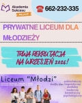 PRYWATNE LICEUM DLA MŁODZIEŻY!