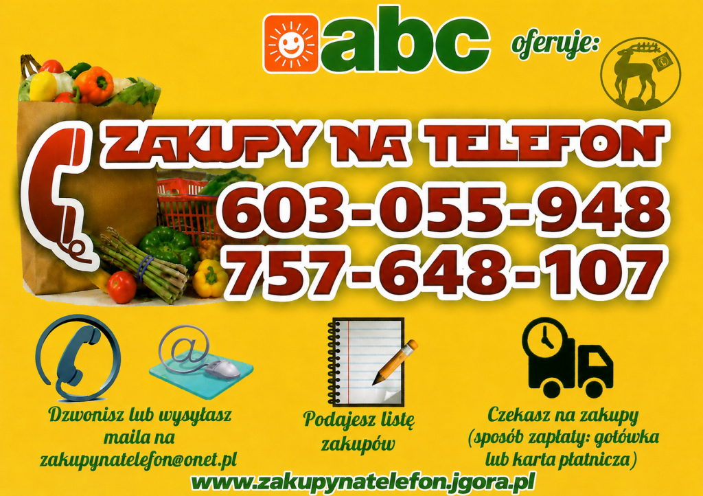 Zakupy na telefon Jelenia Góra - zdjęcie 1