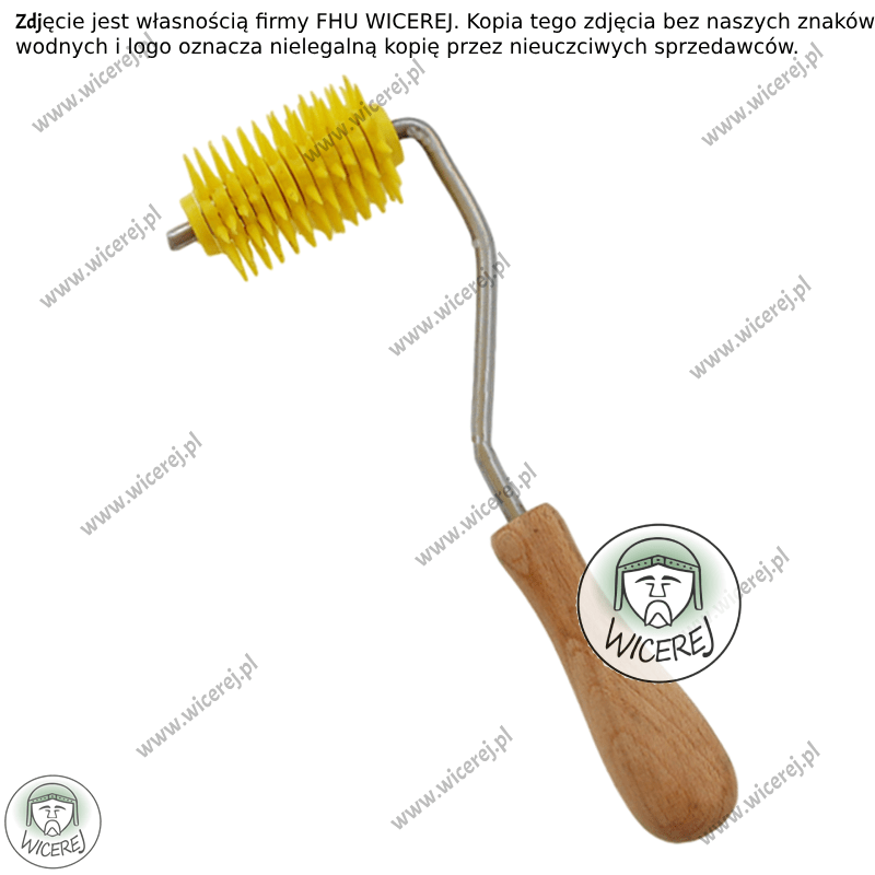 Rozluźniacz Wałkowy Kołowy do miodu Mały igły plastikowe Jaśliska - zdjęcie 2