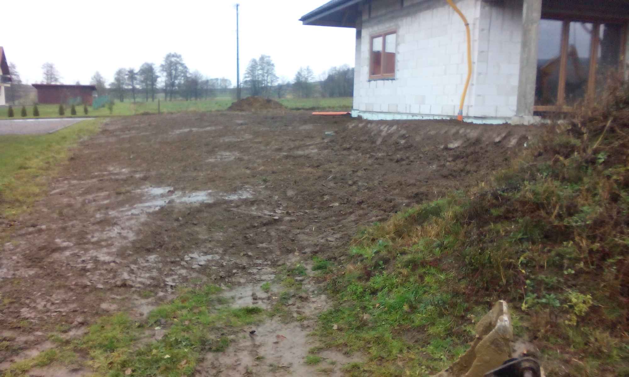 Prace ziemne,usługi koparką, wykopy, wozidło, wiertnica Sanok - zdjęcie 11