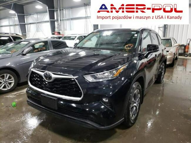 Toyota Highlander 2020, 3.5L, XLE, uszkodzony bok Warszawa - zdjęcie 1