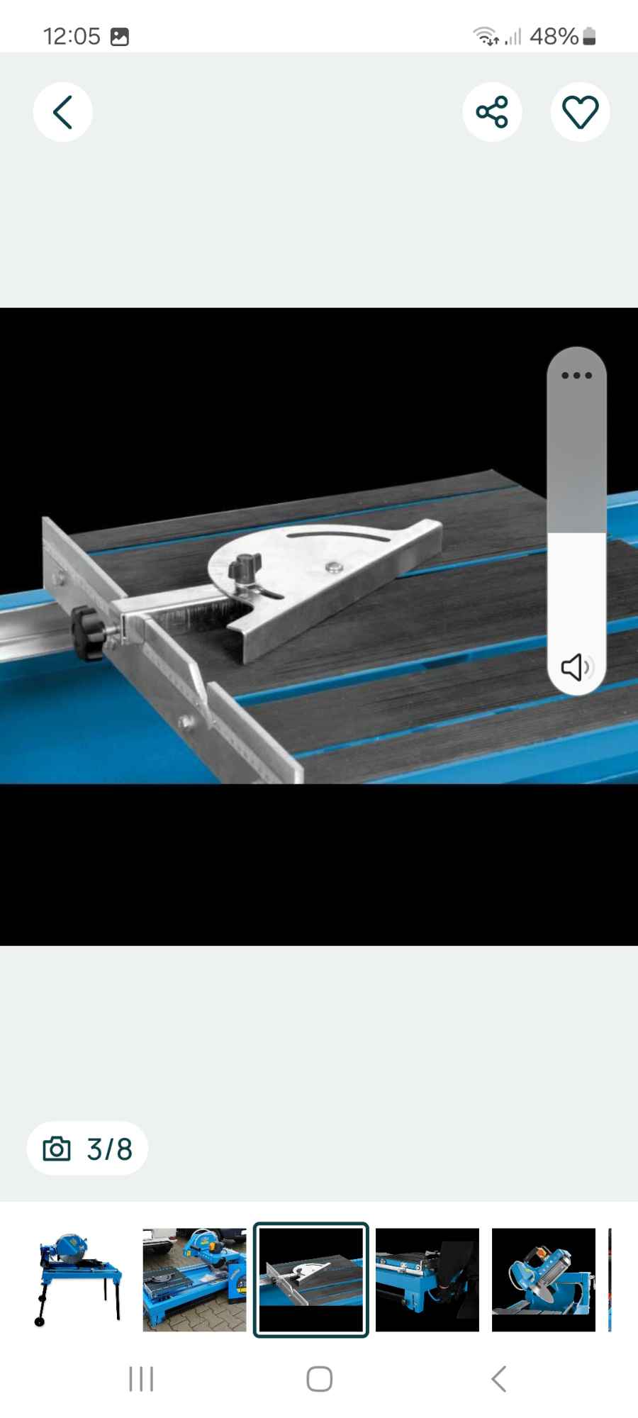 Przecinarka budowlana wodna Motycz Leśny - zdjęcie 3