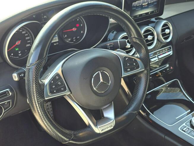 AMG Mercedes C W205 220d 4Matic panorama, ledy, 75,000 Cena Brutto Białystok - zdjęcie 12