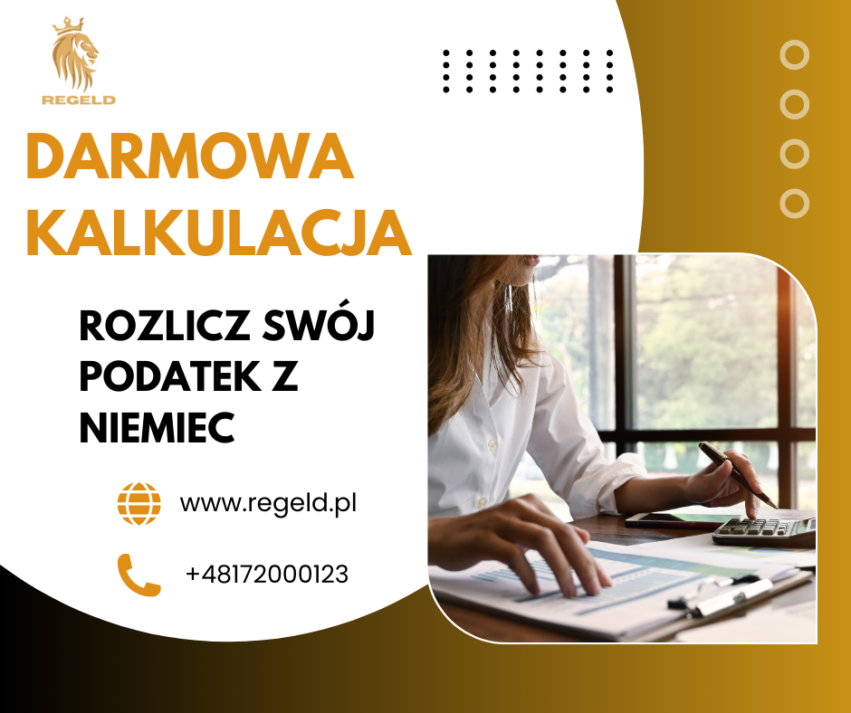 Zwrot podatku z Niemiec bez wychodzenia z domu! Rzeszów - zdjęcie 1