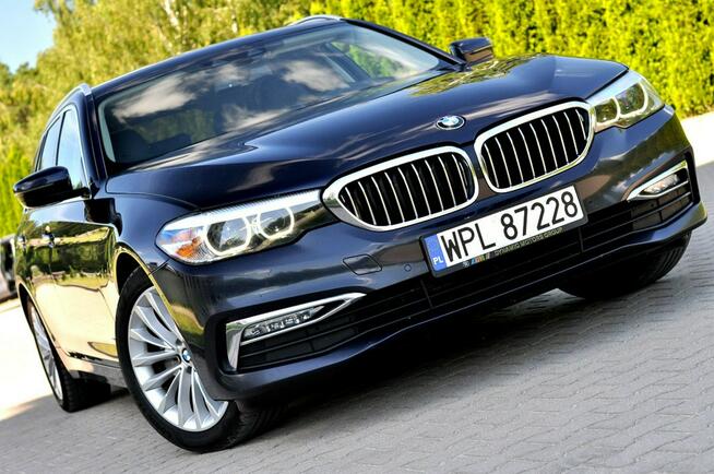 520d 190Km Luxury Line Duża Navi Xenon Skóra Full Opcja Płock - zdjęcie 3