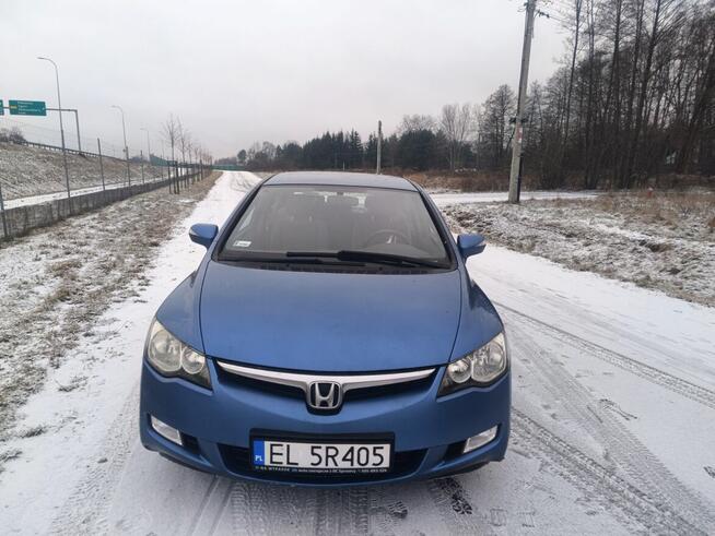 Honda Civic VIII 1.3 Hybrid 1.3 IMA CVT bezwypadkowa Bałuty - zdjęcie 4