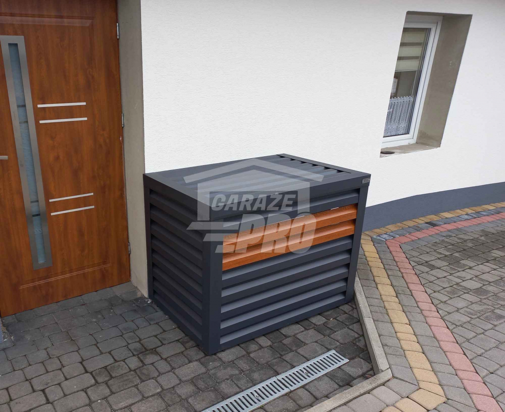 Osłona klimatyzatora - pompy ciepła 90x60x100 cm antracyt GP304 Gdynia - zdjęcie 2