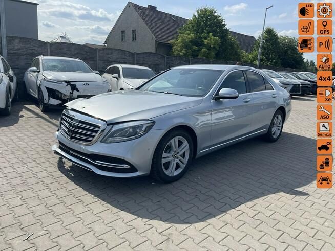 Mercedes S 450 4Matic Kamery 360 Pneumatyka Pamięć Masaż 367KM Gliwice - zdjęcie 1