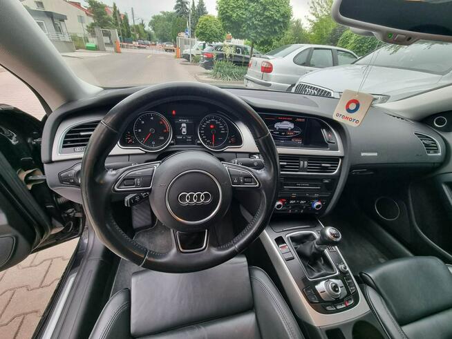 A5 Coupe 2,0TDI 177KM, 1właśc. skórzany środek, 19cali alufelgi/ lift Warszawa - zdjęcie 11