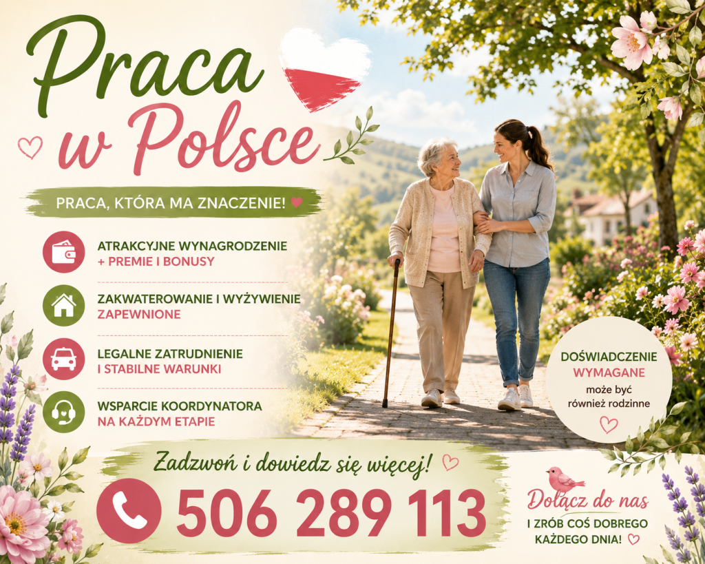 Masz doświadczenie w opiece? Mamy dla Ciebie pracę Santok - zdjęcie 1