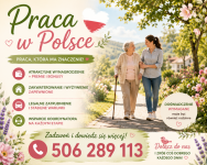 Masz doświadczenie w opiece? Mamy dla Ciebie pracę