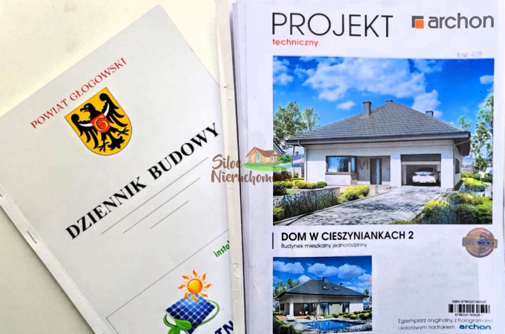 Rozpoczęta budowa domu 141 m2 4 pokoje, Kotla - zdjęcie 1