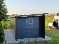 Garaż ocieplany z płyty warstwowej 5,5x3m wiata 1m  ID1170 Śródmieście - zdjęcie 3