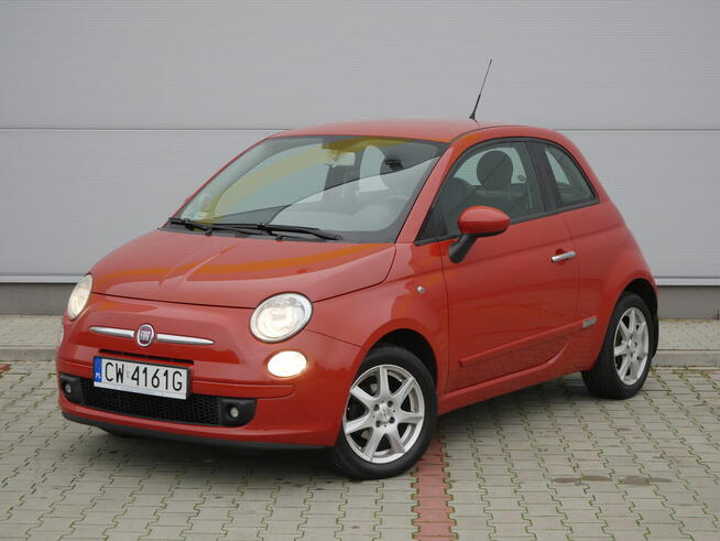 FIAT 500 1.2 z Polskiego Salonu ^ Klima ^ opony lato/zima Gostynin - zdjęcie 3