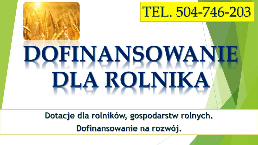 Dotacje dla rolników, wniosek, t504746203, Dofinansowanie, dla rolnika Psie Pole - zdjęcie 1