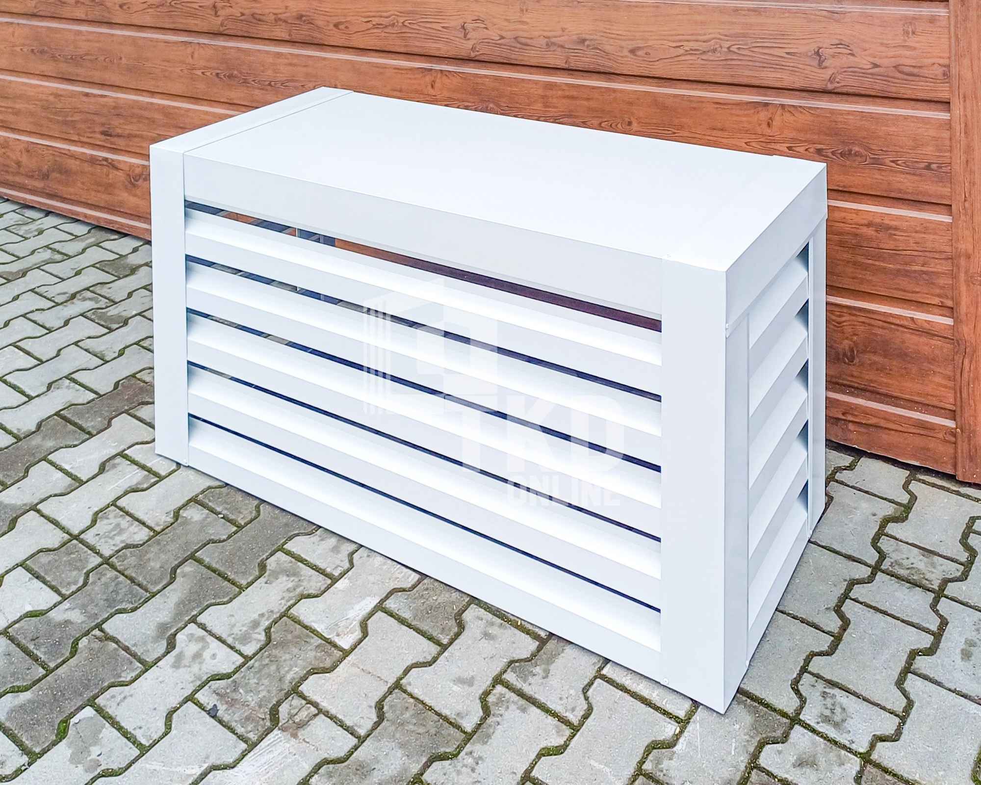 Osłona klimatyzatora 100x40x60cm Biała Zabudowa Klimatyzacji  TKD299 Zgorzelec - zdjęcie 2