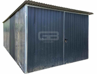 Blaszany garaż 3×5 m II gat garaż budowlany wolnostojący brama GB107