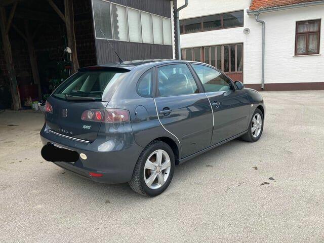 Seat Ibiza 2007 1.4 85KM 5-drzwiowy szary – 155 tys Brzeg Dolny - zdjęcie 2