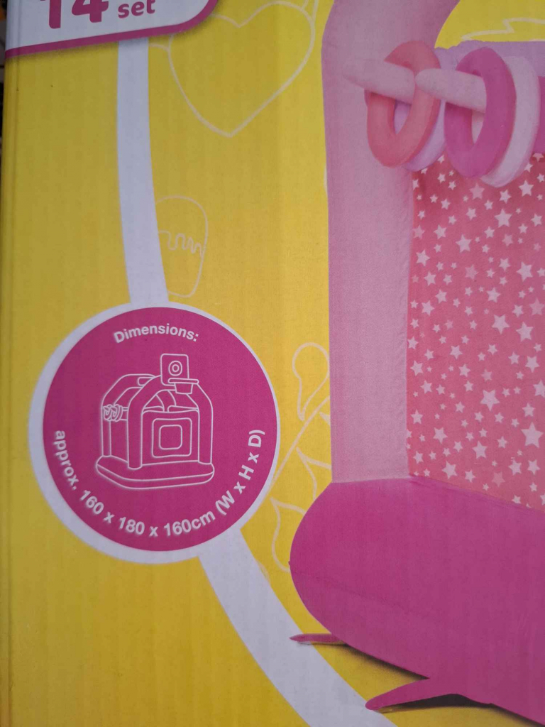 Zamek dmuchany różowy Dębica - zdjęcie 2