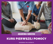 PIERWSZA POMOC PRZEDMEDYCZNA- JEDNODNIOWY KURS!
