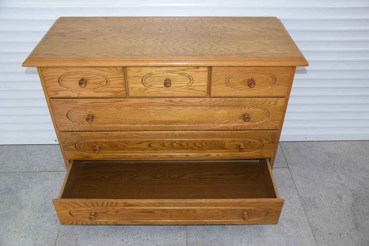 komoda dębowa z szufladami - jak nowa Olsztyn - zdjęcie 4