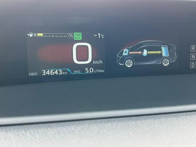 Toyota Prius 1.8 Hybryda Kamera cofania KeyLess Zarejestrowany Baranowo - zdjęcie 11