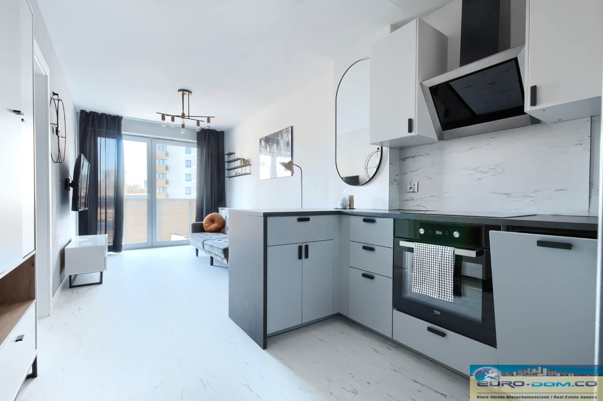 Mieszkanie 2 pokojowe, 33 m2, umeblowane | Nowe Budownictwo Nowe Miasto - zdjęcie 4