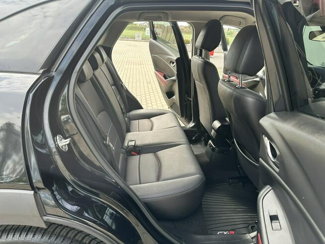 Mazda CX-3 2 kpl. kół, HeadUp Navi Grzane fot. Kamera Skóra GWARANCJA Kąty Opolskie - zdjęcie 12