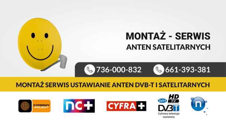 Montaż Anten Ustawienie Instalacja Polsat dvbt canal+ nc+ Promnik Promnik - zdjęcie 1