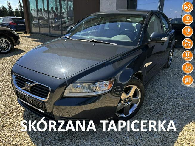 Volvo S40 1.6 diesel 109km SKÓRA klima CZUJNIKI serwis BEZWYPADEK 2010 Tychy - zdjęcie 1