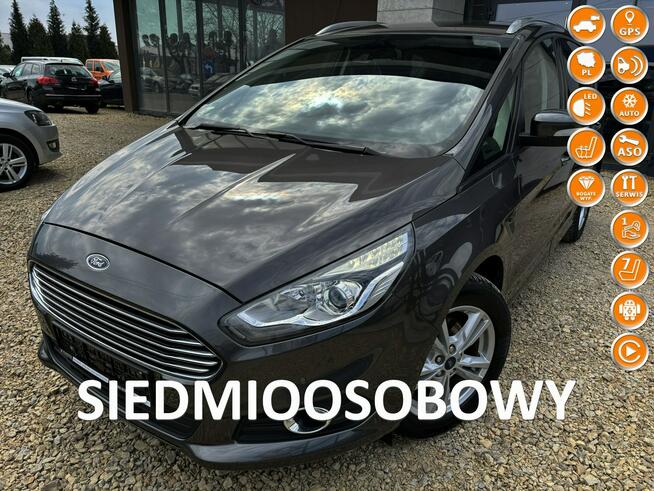 S-max 1.5 EcoBoost Business 160km LED nav 7 FOTELI serwis BEZWYPA 2018 Tychy - zdjęcie 1
