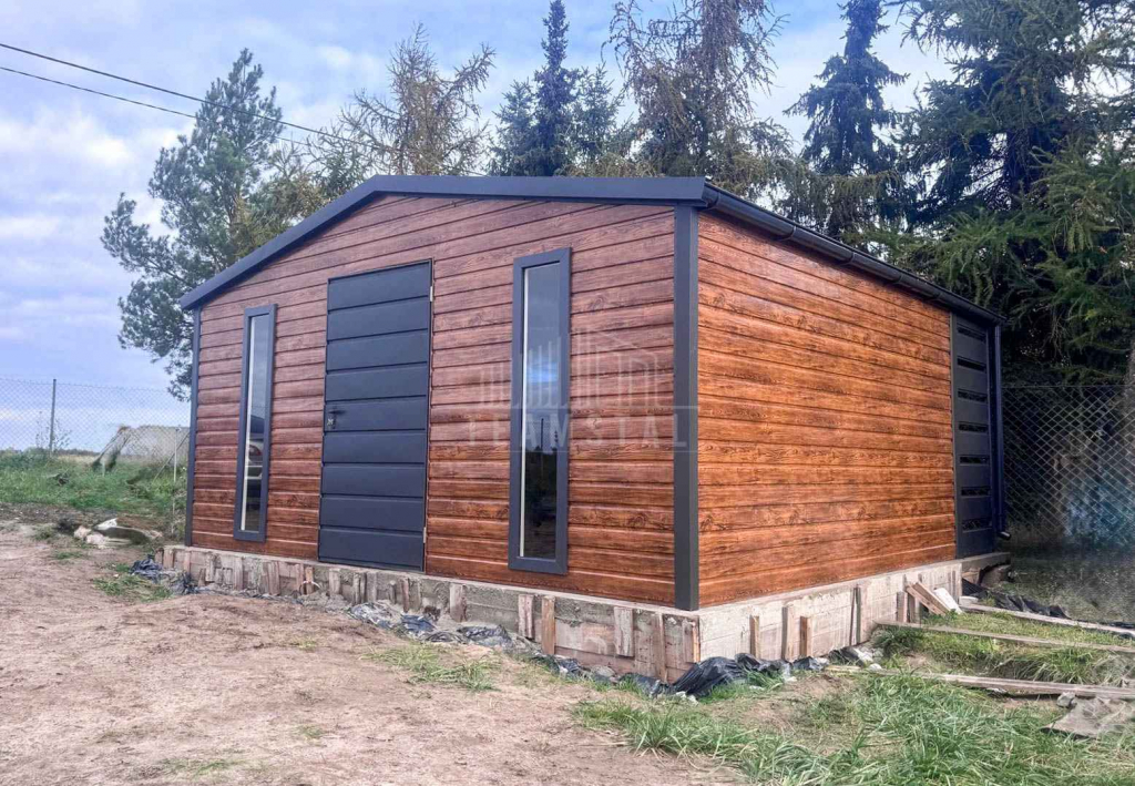 Schowek domek ogrodowy 4x3m drzwi 2 x okno dach rynny TS1191 Brzesko - zdjęcie 3