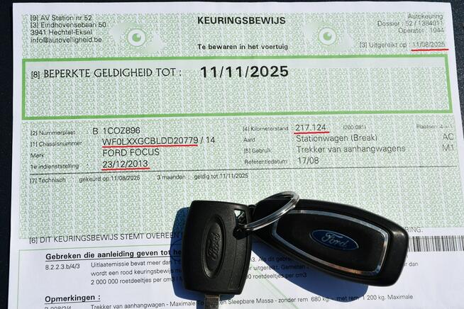 Ford Focus 1.6 TDCi Serwis Klimatronik-sprawny Bluetooth Hrubieszów - zdjęcie 3