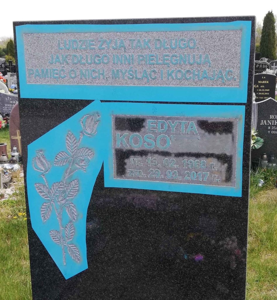 liternictwo nagrobkowe Międzyzdroje - zdjęcie 2