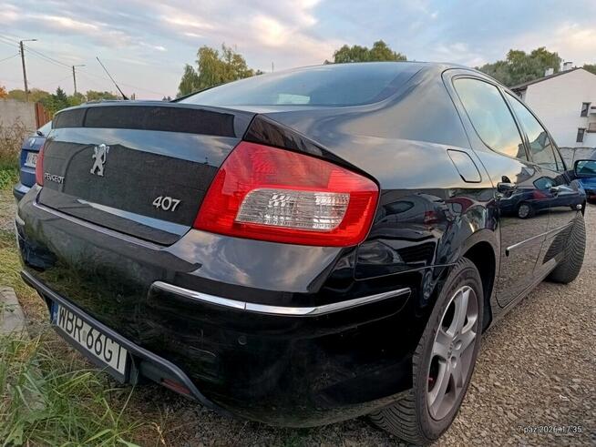 2008 Peugeot 407 2.0HDI 136KM 6bieg~5L/100 NAVI CLIMA-2Stref Łaskarzew - zdjęcie 12