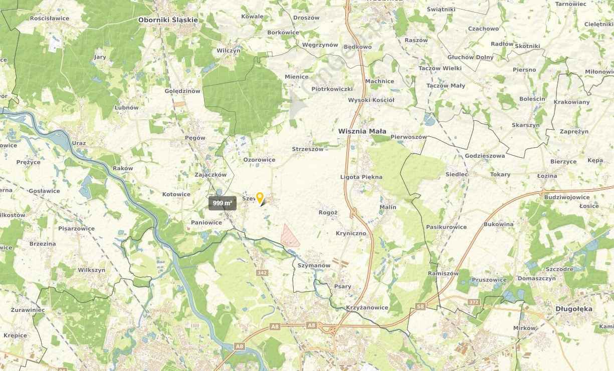 Działka budowlana (1000 m2) okolice Wrocławia MEDIA (Szewce) Szewce - zdjęcie 5